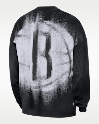 Brooklyn Nets Standard Issue Men's Basketball Long-Sleeve Top